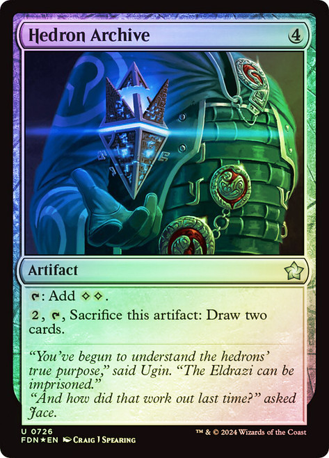 Hedron Archive\nFoundations\nSingle\nMagic The Gathering