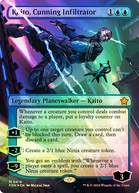 【kaito】 Kaito, Cunning Infiltrator | Foundations | Star City Games