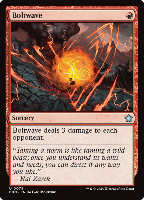 Boltwave\nFoundations\nSingle\nMagic The Gathering