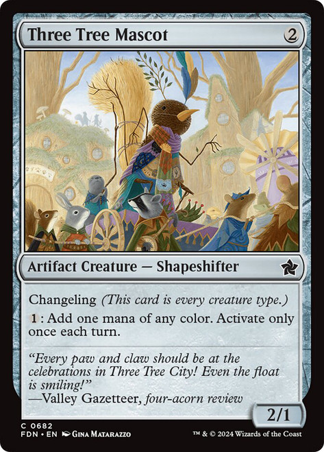 Three Tree Mascot\nFoundations\nSingle\nMagic The Gathering