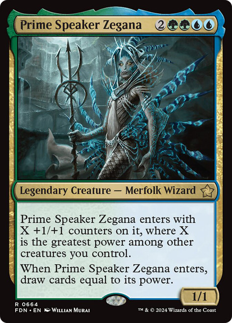 Prime Speaker Zegana | The Lost Caverns of Ixalan Commander | Star