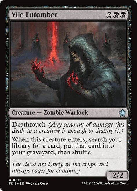 Vile Entomber\nFoundations\nSingle\nMagic The Gathering
