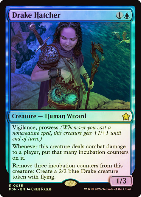 Drake Hatcher\nFoundations\nSingle\nMagic The Gathering