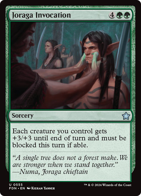 Joraga Invocation\nFoundations\nSingle\nMagic The Gathering