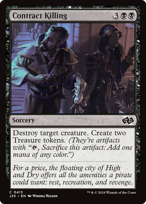Contract Killing\nFoundations Jumpstart\nSingle\nMagic The Gathering