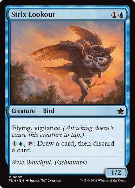 Strix Lookout\nFoundations\nSingle\nMagic The Gathering