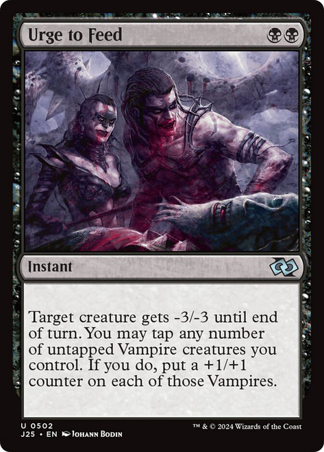 Urge to Feed\nFoundations Jumpstart\nSingle\nMagic The Gathering
