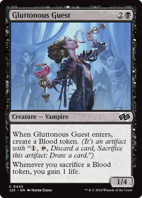 Gluttonous Guest\nFoundations Jumpstart\nSingle\nMagic The Gathering