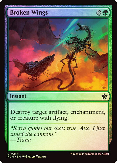 Broken Wings\nFoundations\nSingle\nMagic The Gathering