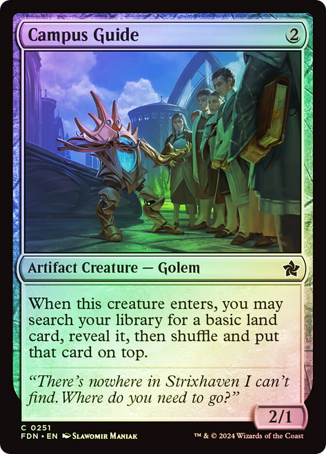 Campus Guide\nFoundations\nSingle\nMagic The Gathering