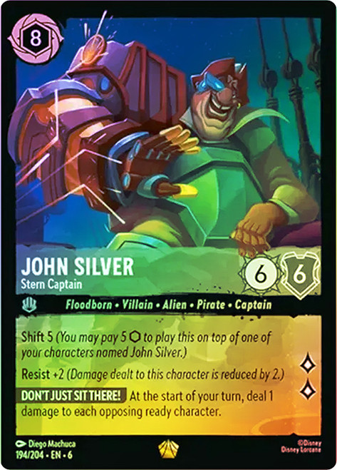 John Silver Stern Captain