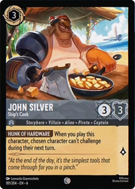John Silver Ships Cook