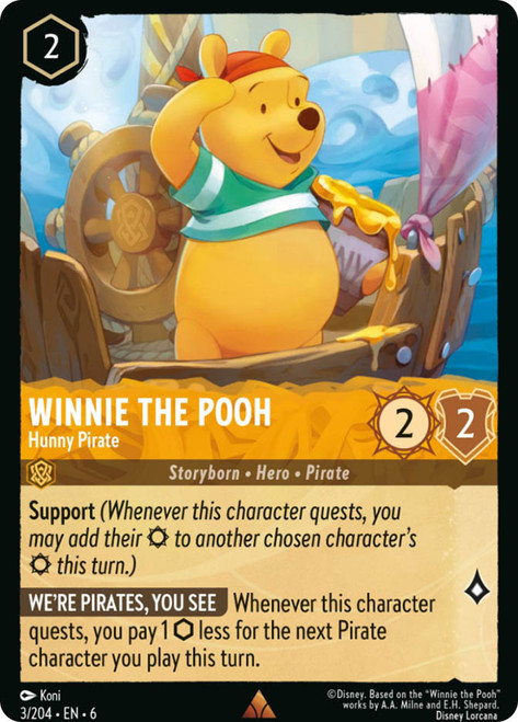 Winnie The Pooh Hunny Pirate