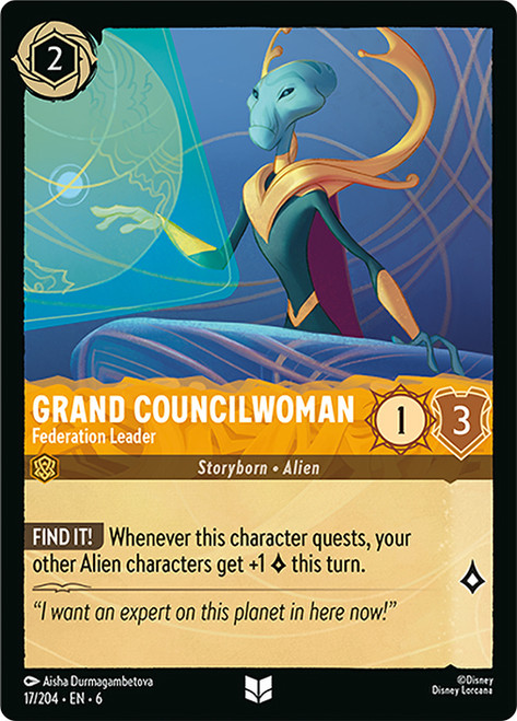 Grand Councilwoman Federation Leader