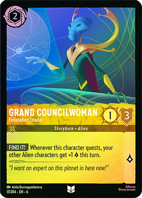 Grand Councilwoman Federation Leader
