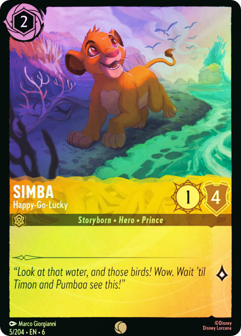Simba - Happy-Go-Lucky | Azurite Sea | Star City Games
