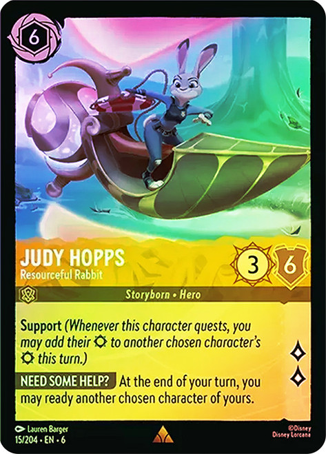 Judy Hopps - Resourceful Rabbit | Azurite Sea | Star City Games