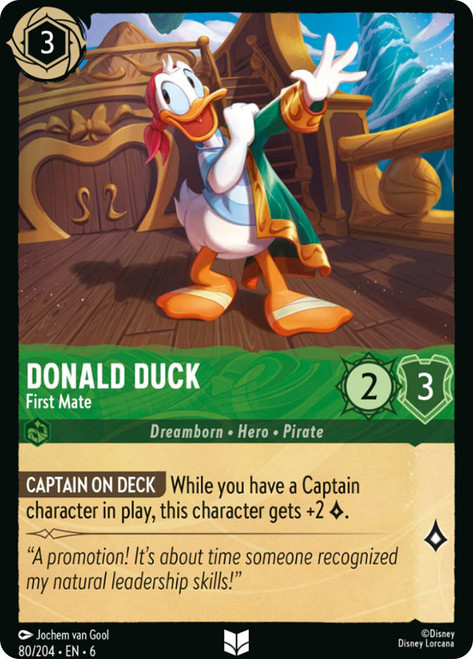 Donald Duck First Mate