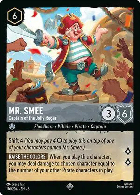 Mr Smee Captain Of The Jolly Roger