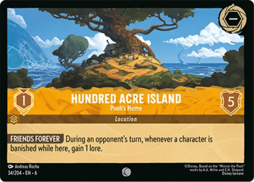 Hundred Acre Island Poohs Home