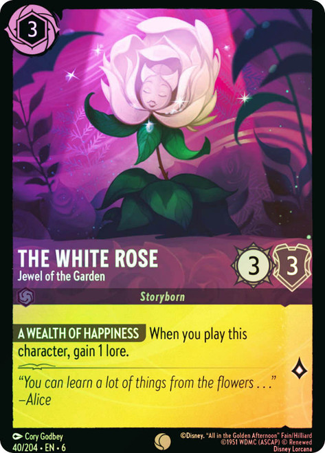 The White Rose - Jewel of the Garden | Azurite Sea | Star City Games