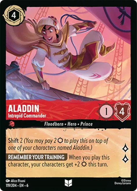 Aladdin - Intrepid Commander (Event Promo) | Promotional Cards