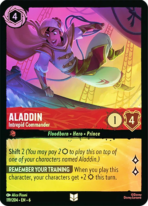 Aladdin - Intrepid Commander (Event Promo) | Promotional Cards