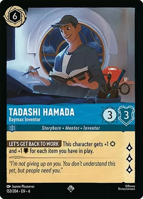 Tadashi Hamada Baymax Inventor