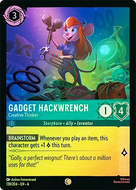 Gadget Hackwrench Creative Thinker