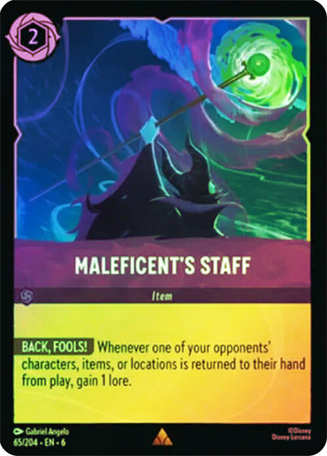 Maleficents Staff
