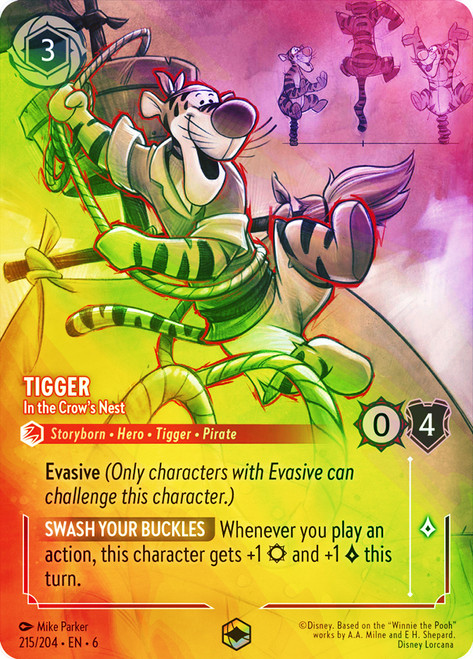 Tigger - In the Crow's Nest (Enchanted)
Azurite Sea
Single
Lorcana