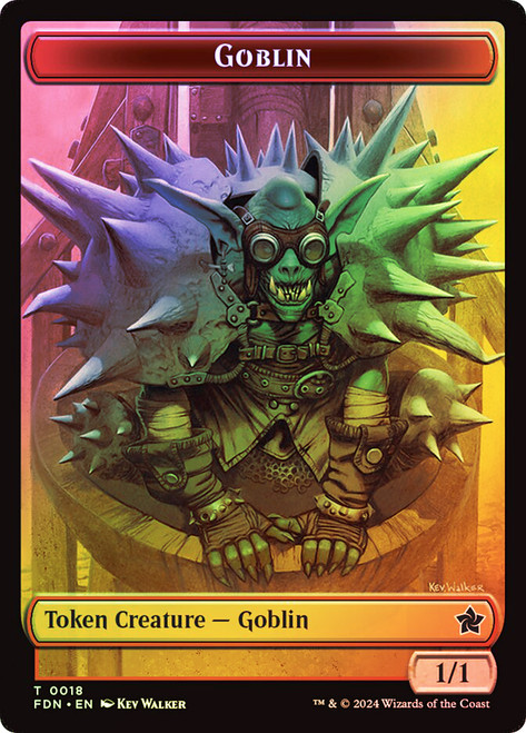 {Goblin Token} // {Insect Token}\nFoundations\nSingle\nMagic The Gathering