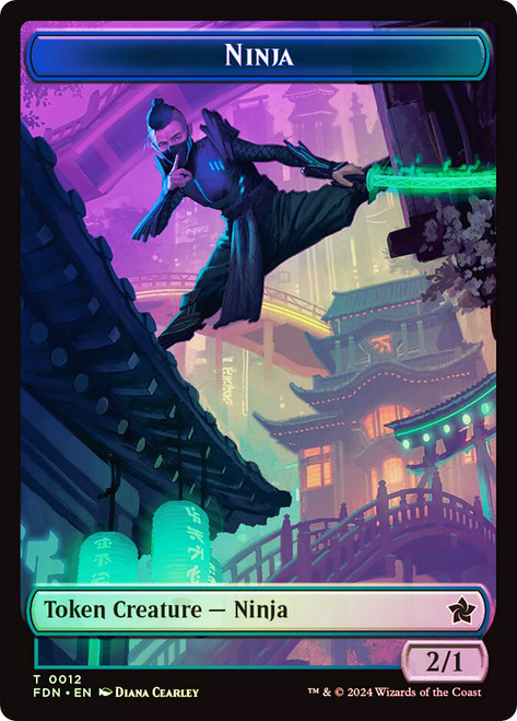 Kaito, Cunning Infiltrator Emblem} // {Ninja Token