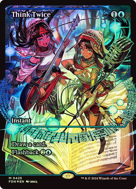 Think Twice (Showcase)\nFoundations - Variants\nSingle\nMagic The Gathering