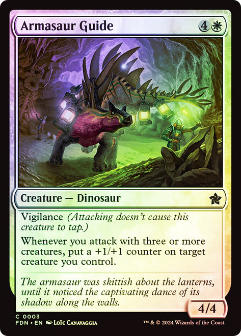 Armasaur Guide\nFoundations\nSingle\nMagic The Gathering