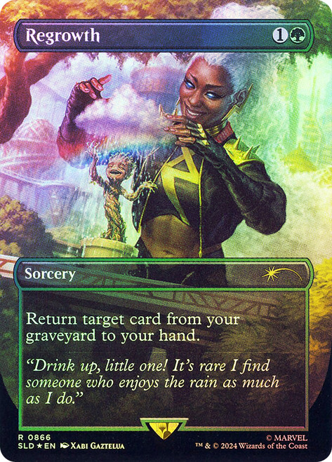 Regrowth (Marvel)
Secret Lair Drop
Single
Magic: The Gathering