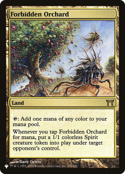 Forbidden Orchard\nPlaneswalker Symbol Reprints\nSingle\nMagic The Gathering