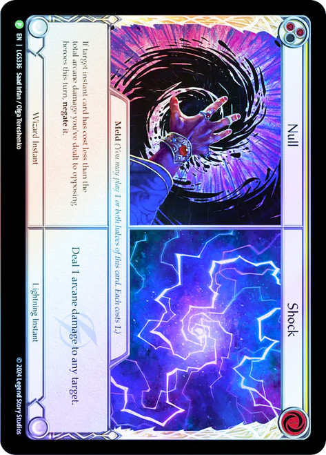 Consign to Cosmos // Shock (Yellow) (Cost 0) (Skirmish