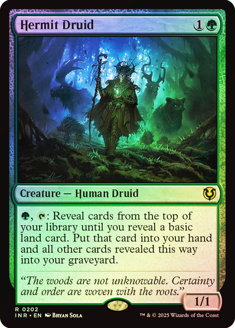 Hermit Druid (Borderless) | Innistrad Remastered - Variants