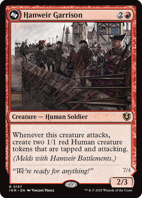 Hanweir Garrison // Hanweir, the Writhing Township (Bottom)
Innistrad Remastered
Single
Magic: The Gathering