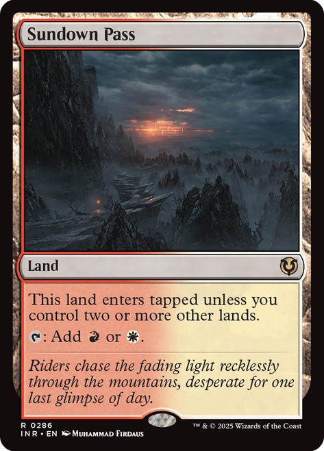 Sundown Pass\nInnistrad Remastered\nSingle\nMagic The Gathering