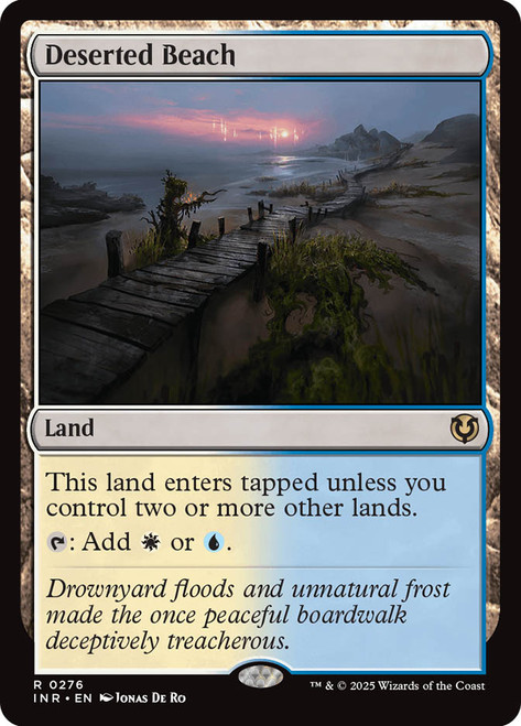 Deserted Beach\nInnistrad Remastered\nSingle\nMagic The Gathering