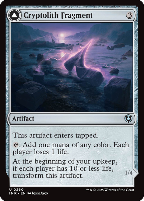 Cryptolith Fragment // Aurora of Emrakul\nInnistrad Remastered\nSingle\nMagic The Gathering