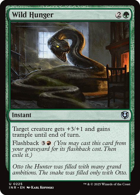 Wild Hunger\nInnistrad Remastered\nSingle\nMagic The Gathering