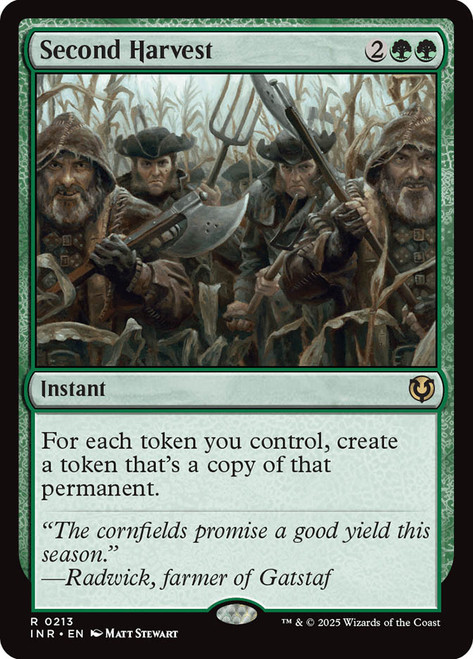 Second Harvest\nInnistrad Remastered\nSingle\nMagic The Gathering