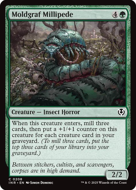 Moldgraf Millipede\nInnistrad Remastered\nSingle\nMagic The Gathering