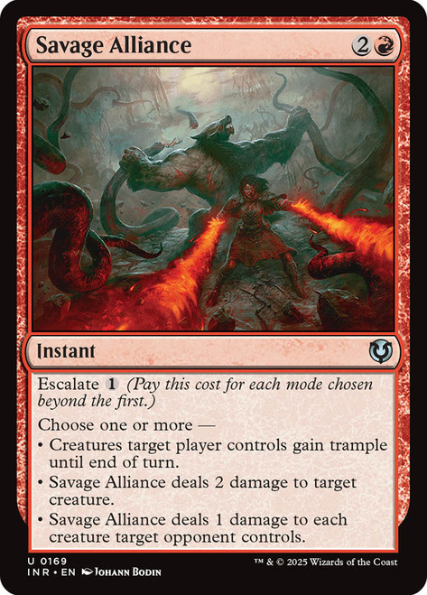 Savage Alliance\nInnistrad Remastered\nSingle\nMagic The Gathering