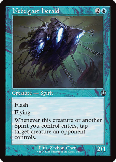 Nebelgast Herald (Retro Frame)\nInnistrad Remastered - Retro Frame\nSingle\nMagic The Gathering