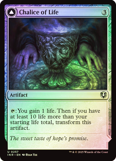 Chalice of Life // Chalice of Death\nInnistrad Remastered\nSingle\nMagic The Gathering