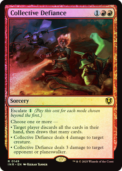 Collective Defiance\nInnistrad Remastered\nSingle\nMagic The Gathering